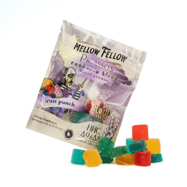 Mellow-Fellow-Picassos-Euphoria-Blend-M-Fusion-Gummies-Fruit-Punch-1000-mg-Total-Cannabinoids
