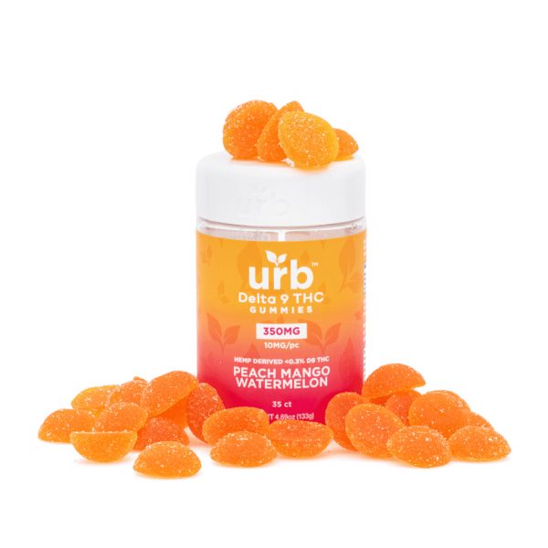 Urb-Delta-9-THC-Gummies-Peach-Mango-Watermelon-350-mg-Total-Delta-9-THC